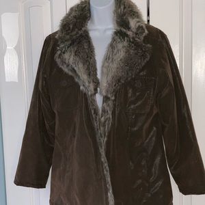 DESIGNED BY KC COLLECTIONS!!!! BUTTON DOWN JACKET